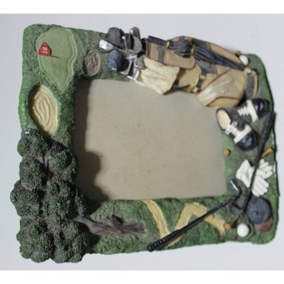 Photo Frame Picture 3D Golf Holds 3 1/2 x 5 inches Home Décor - Picture 4 of 5